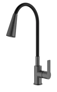 Смеситель для кухонной мойки Splenka S06.43.09 графит