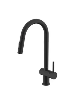 Смеситель для кухонной мойки Splenka S204.49.06 черный