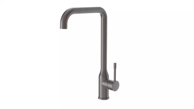 Смеситель для кухонной мойки Splenka S206.40.09 графит