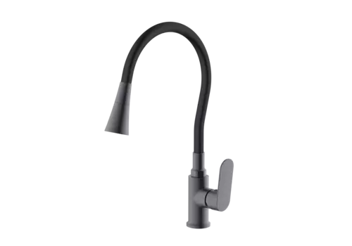 Смеситель для кухонной мойки Splenka S41.43.09 графит