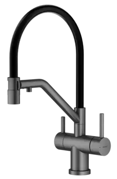 Смеситель для кухонной мойки Splenka S70.62.09 графит