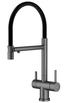 Смеситель для кухонной мойки Splenka S70.63.09 графит