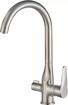 Смеситель для кухонной мойки Steel Hammer SH 910 Satin