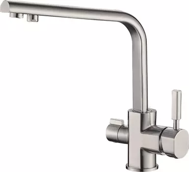 Смеситель для кухонной мойки Steel Hammer SH 909 Satin