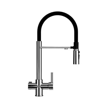 Смеситель для кухонной мойки Ulgran 026 хром