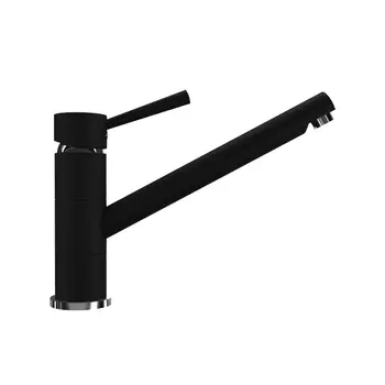 Смеситель для кухонной мойки Ulgran Quartz UQ-025-07 уголь