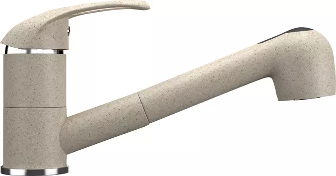 Смеситель для кухонной мойки Ulgran U-002-328 бежевый