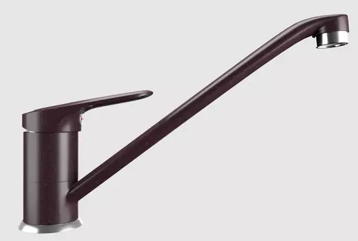 Смеситель для кухонной мойки Ulgran U-004-345 шоколад