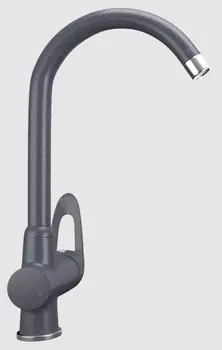 Смеситель для кухонной мойки Ulgran U-006-343 антрацит