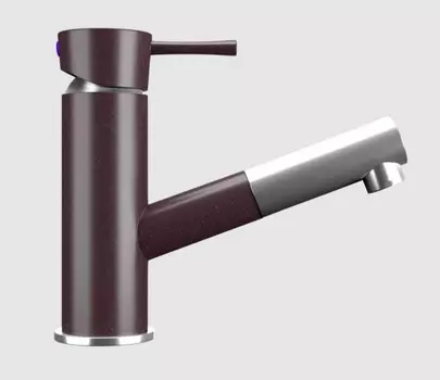 Смеситель для кухонной мойки Ulgran U-009-345 шоколад