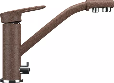 Смеситель для кухонной мойки Ulgran U-010-307 терракотовый