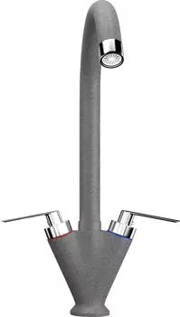 Смеситель для кухонной мойки Ulgran U-011-342 графитовый