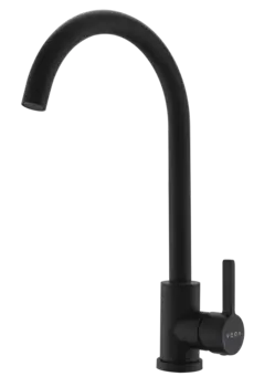Смеситель для кухонной мойки Voda K 55B черный