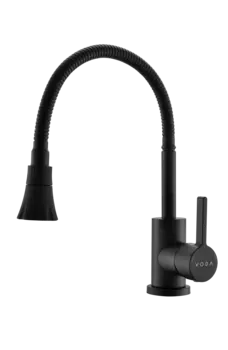 Смеситель для кухонной мойки VODA KF 36B черный