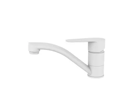 Смеситель для кухонной мойки Voda Snow white SW 15 TW белый