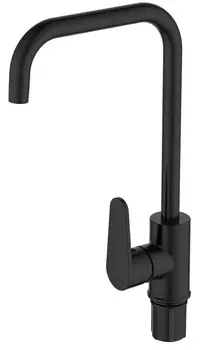 Смеситель для кухонной мойки VODA Waterfall WF519B черный