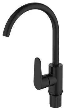 Смеситель для кухонной мойки VODA Waterfall WF519RB черный