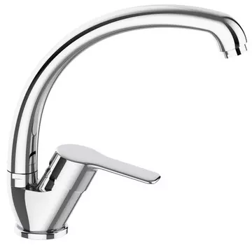 Смеситель для кухонной мойки VODA Wave WA03 хром