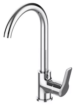 Смеситель для кухонной мойки VODA Wave WA519 хром