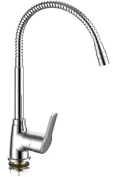 Смеситель для кухонной мойки VODA Wave WA519S хром