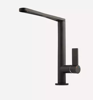 Смеситель Webert Essential EN920302560 для кухонной мойки, черный