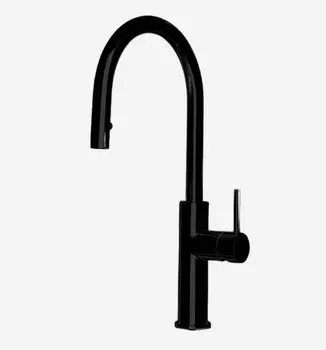 Смеситель Webert Lima LM940302560 для кухонной мойки, черный