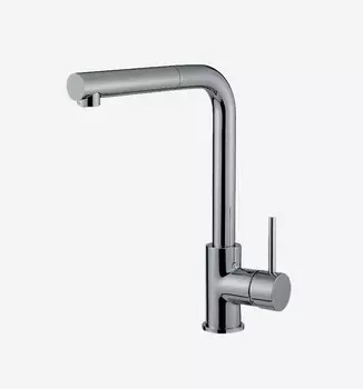 Смеситель Webert London LO940302345 для кухонной мойки, никель