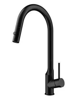 Смеситель для кухонной мойки Wonzon & Woghand WW-A21252-MB черный