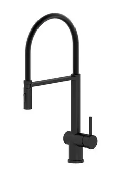 Смеситель для кухонной мойки Wonzon & Woghand WW-88438003-MB черный