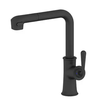 Смеситель для кухонной мойки Wonzon & Woghand WW-88439008A-MB черный