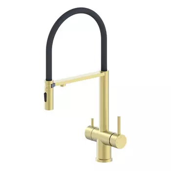 Смеситель для кухонной мойки Wonzon & Woghand WW-88458009-BG золото