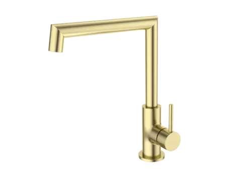 Смеситель для кухонной мойки Wonzon & Woghand WW-L1005-BG золото