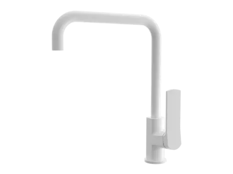 Смеситель для кухонной мойки Wonzon & Woghand WW-L1006-MW белый