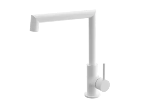 Смеситель для кухонной мойки Wonzon & Woghand WW-L1005-MW белый