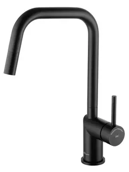 Смеситель для кухонной мойки Wonzon & Woghand WW-6018-MB черный
