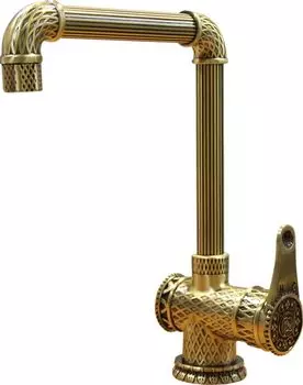 Смеситель для кухонной мойки Zorg Antic A 418 K-BR LOFT