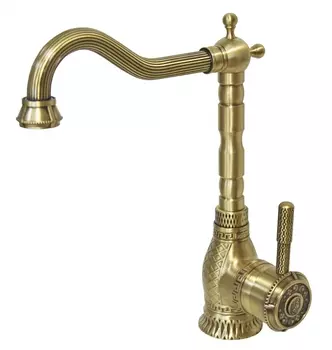 Смеситель для кухонной мойки Zorg Antic A 313K-BR