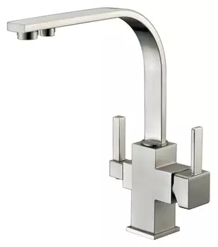 Смеситель для кухонной мойки Zorg Clean Water ZR 332 YF nickel