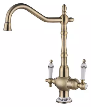 Смеситель для кухонной мойки Zorg Clean Water ZR 336 YF-50 BR