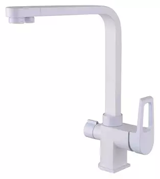 Смеситель для кухонной мойки Zorg Clean Water ZR 334 YF white