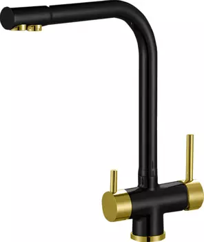 Смеситель для кухонной мойки Zorg Sanitary ZR 348 YF BLACK BRONZE