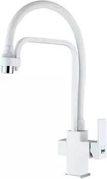 Смеситель для кухонной мойки Zorg Sanitary ZR 341-8 YF White