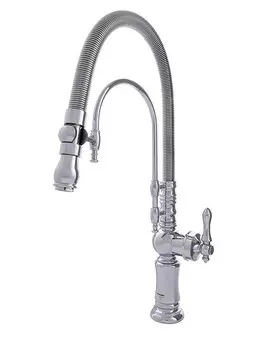 Смеситель для кухонный мойки Shouder Bizans 0230804 с гибким изливом