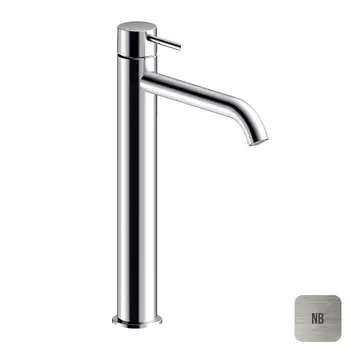 Смеситель для раковины Almar E214002.NB высокий, никель брашированный