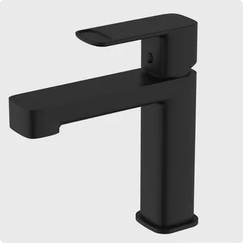 Смеситель для раковины AQUAme Parma AQM6610MB черный матовый