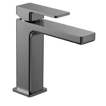 Смеситель для раковины AQUAme Savona AQM6810GM хром черный