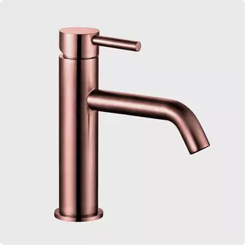 Смеситель для раковины AQUAme Siena AQM6210BC медь шлифованная