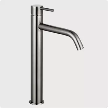 Смеситель для раковины AQUAme Siena AQM6214GM оружейная сталь