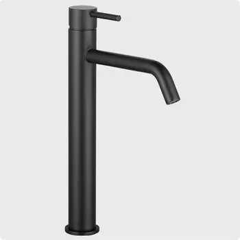 Смеситель для раковины AQUAme Siena AQM6214MB черный матовый