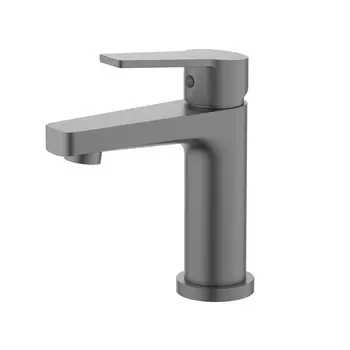 Смеситель для раковины Aquatek Лугано AQ1710BGM оружейная сталь